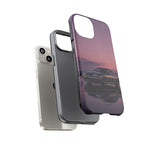 Sunset Skyline GT-R R32 phone case | car reflection, purple dusk