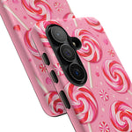 Candy Swirl Lollipop Art Tough Phone Case