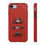 1967 GT40 Mk IV Red Race Car Tough Phone Case Cover Gift