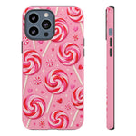 Candy Swirl Lollipop Art Tough Phone Case