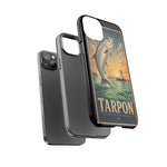 Tarpon Fishing Phone Case Saltwater Angler Tough Cover Gift