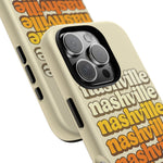 Nashville Retro Stack phone case | Tough Cover