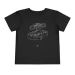 C8 Corvette Toddler T-Shirt – Mid-Engine Supercar Kids Tee