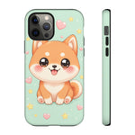 Shiba Inu Kawaii Chibi Smile Pet Dog Art Tough Phone Case