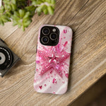 Pink Glitter Star Tough Case | Sparkle Phone Case