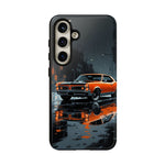 1966 GTO Orange Rainy City Tough Phone Case Cover Gift Art