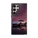 Soft White C3 Corvette Mauve Sky Phone Case