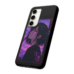 Melancholy Anime Girl Phone Case Vaporwave Tough Case