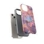 Floating Pool Deck Phone Case, Pastel Cloud 3D Render Cover