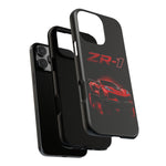 Red ZR1 C8 Phone Case for Chevy Fans, Tough Cover