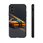 Challenger Widebody Orange Muscle Art Tough Phone Case