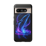 Neon Holographic Whale Phone Case | Tough Case