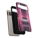 Countach Neon Wedge Phone Case Retro Supercar Tough Case