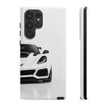 Arctic White C7 ZR1 Tough Phone Case for Vette Owners