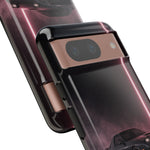 FC RX-7 Pink Neon Fog Column Tough Case