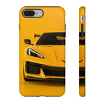 Yellow C8 Corvette Studio Tough Phone Case