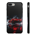 Z06 C8 Phone Case, Red Smoke Studio Reflection Cover