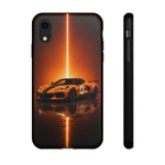 Z06 C8 Phone Case, Orange Racing Livery Studio Cover