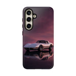 Soft White C3 Corvette Mauve Sky Phone Case