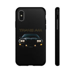 Dark 1998 Trans Am Front View Muscle Car Tough Phone Case Gift
