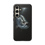 Tarpon Fishing Phone Case, Saltwater Portrait Black Cover, Gift