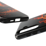 Black Charger Classic Muscle Flames Tough Phone Case Cover Gift