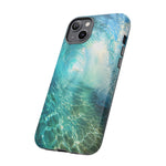 Ocean Wave Tunnel Tough Case | Turquoise Surf Phone Cover