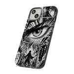 Manga Speed Lines Art Tough Phone Case