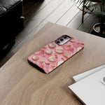 Pink Vintage Vanity Phone Case, Girly Pattern Tough Cover