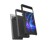 Neon Holographic Whale Phone Case | Tough Case