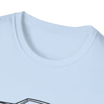 1969 Cutlass Black Outline Silhouette Emblem Classic Car T-Shirt Fan Gift