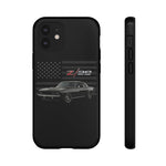 Z28 Camaro Phone Case Classic Muscle Car Patriotic Tough Cover Gift Art