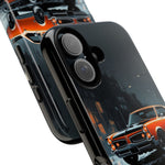 1966 GTO Orange Rainy City Tough Phone Case Cover Gift Art