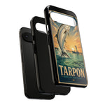 Tarpon Fishing Phone Case Saltwater Angler Tough Cover Gift