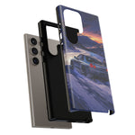 R34 GTR Skyline Snow Country Drift JDM Tough Phone Case