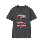 1959 Fairlane 500 Vintage Car T-Shirt | Classic Red 1950s Automobile Tee