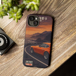 Datsun 240Z Classic JDM Sports Car Sunset Art Tough Phone Case
