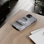Silver C4 ZR1 Front View phone case | tough case for Vette Drivers