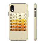 Nashville Retro Stack phone case | Tough Cover