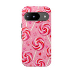 Candy Swirl Lollipop Art Tough Phone Case