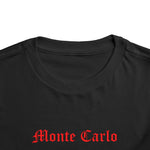 Chevy Monte Carlo SS Muscle Car Toddler T-Shirt Graphic Tee Black Red Design