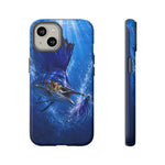 Sailfish Phone Case, Deep Sea Fishing Strike Tough Cover for Men