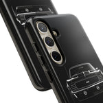 1969 Camaro Black Restomod Front Tough Phone Case Cover Gift