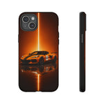 Z06 C8 Phone Case, Orange Racing Livery Studio Cover