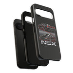 NSX Dual View Black Red JDM Sports Car Tough Phone Case Gift