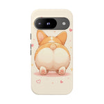 Corgi Chibi Kawaii Pet Dog Breed Art Tough Phone Case