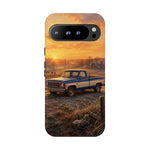 73 Chevy C10 Square body Truck Two-Tone Sunrise Tough Phone Case