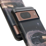 MK4 Supra Snow Drift Night Tough Phone Case