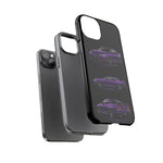 Purple R33 Skyline GTR JDM Sports Car Phone Case Tough Multi View