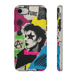 Punk Rock Star Phone Case | Graffiti Collage Anarchy Design